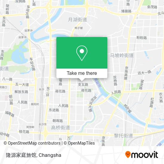 隆源家庭旅馆 map