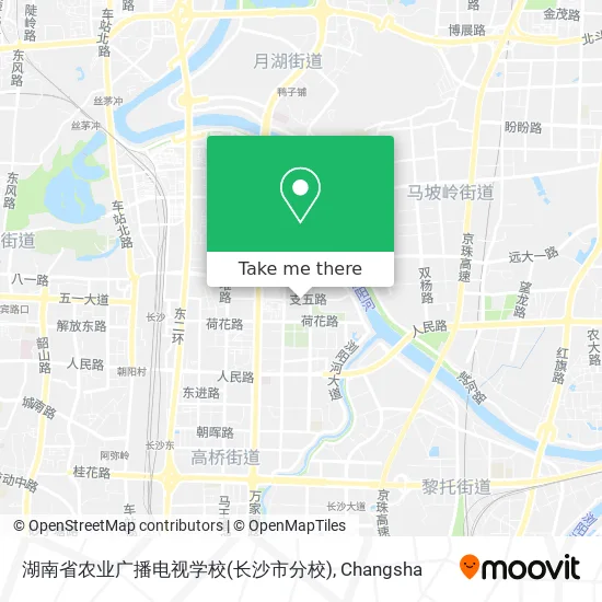 湖南省农业广播电视学校(长沙市分校) map