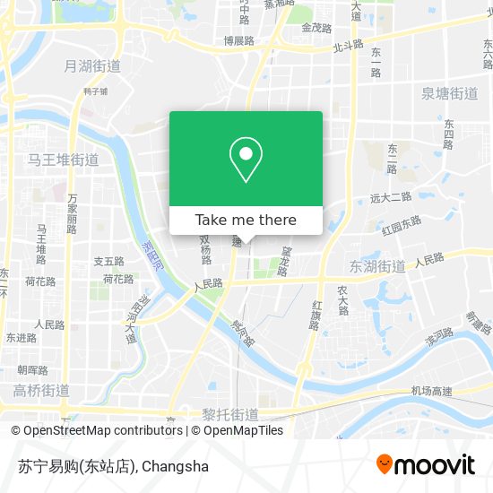 苏宁易购(东站店) map