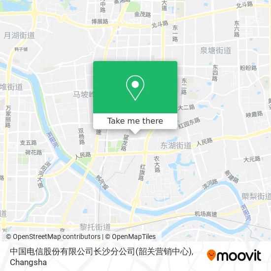 中国电信股份有限公司长沙分公司(韶关营销中心) map