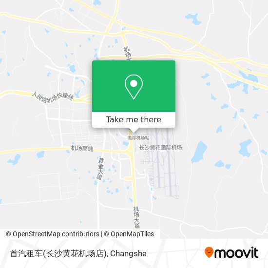 首汽租车(长沙黄花机场店) map