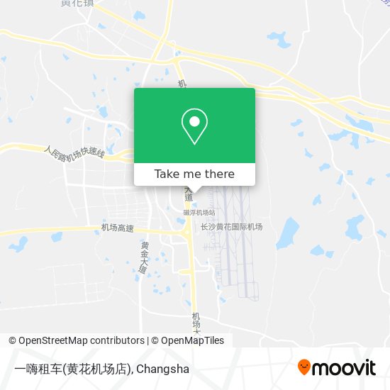 一嗨租车(黄花机场店) map