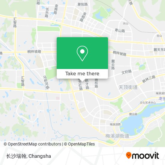 长沙瑞翰 map