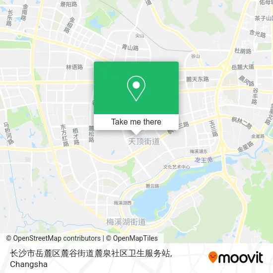 长沙市岳麓区麓谷街道麓泉社区卫生服务站 map