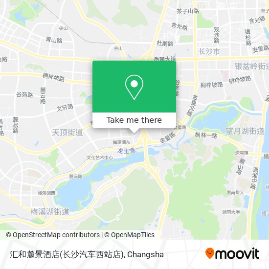 汇和麓景酒店(长沙汽车西站店) map