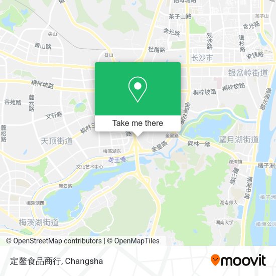 定鳌食品商行 map