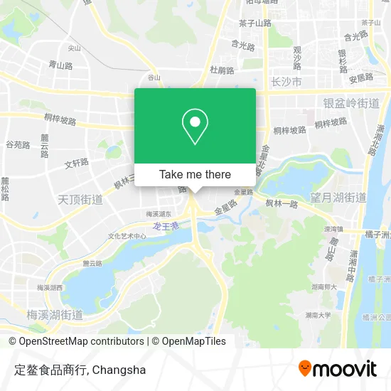 定鳌食品商行 map