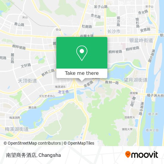 南望商务酒店 map