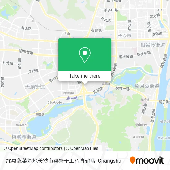 绿惠蔬菜基地长沙市菜篮子工程直销店 map
