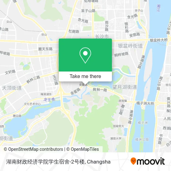 湖南财政经济学院学生宿舍-2号楼 map