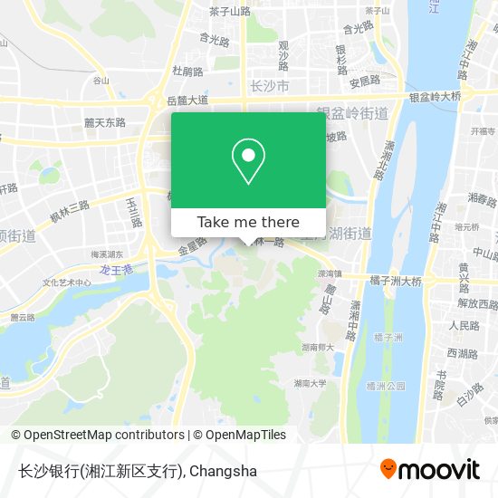 长沙银行(湘江新区支行) map