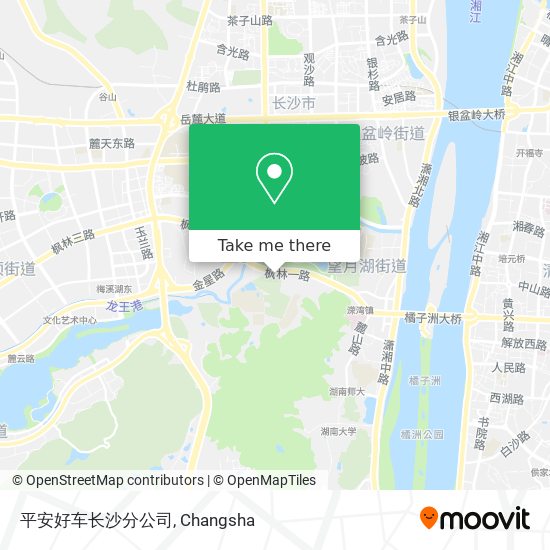 平安好车长沙分公司 map