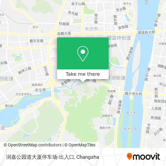 润嘉公园道大厦停车场-出入口 map