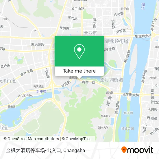 金枫大酒店停车场-出入口 map