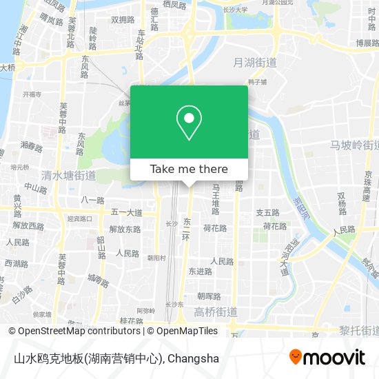 山水鸥克地板(湖南营销中心) map