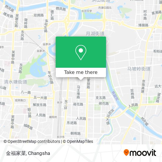 金福家菜 map