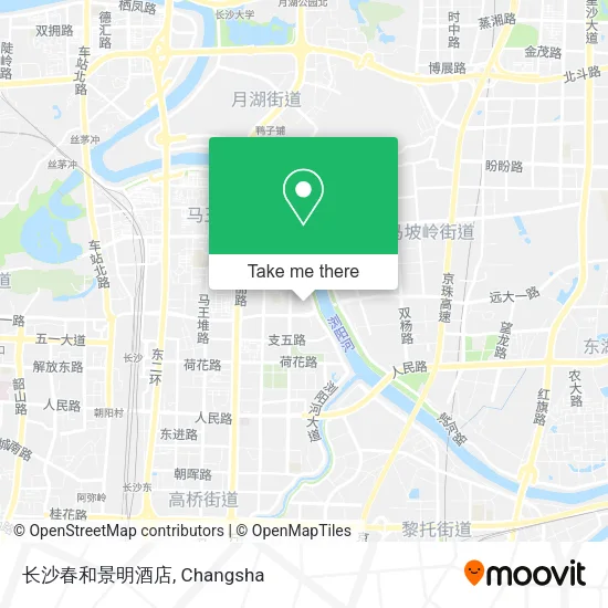 长沙春和景明酒店 map