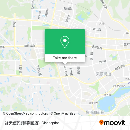 舒天便民(和馨园店) map