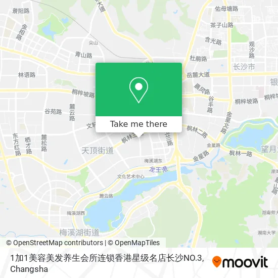 1加1美容美发养生会所连锁香港星级名店长沙NO.3 map