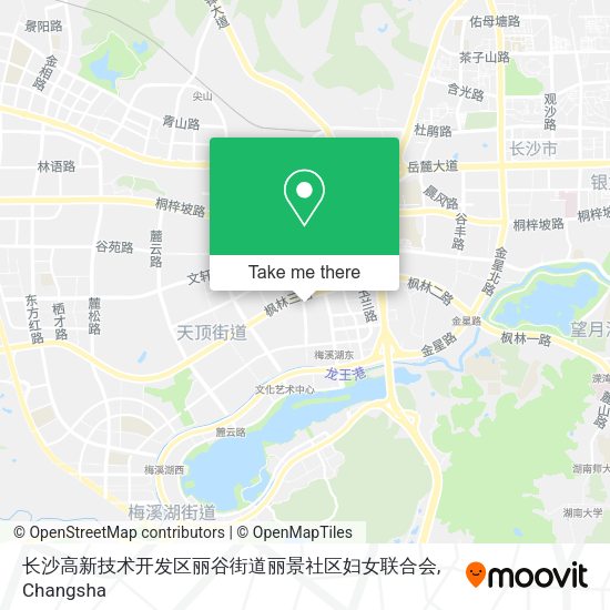 长沙高新技术开发区丽谷街道丽景社区妇女联合会 map