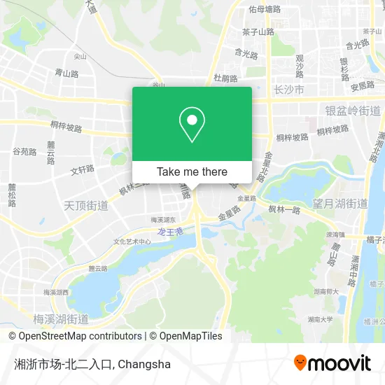 湘浙市场-北二入口 map