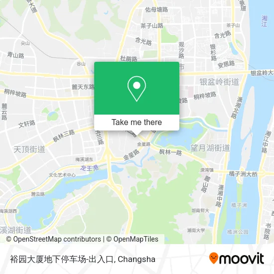 裕园大厦地下停车场-出入口 map