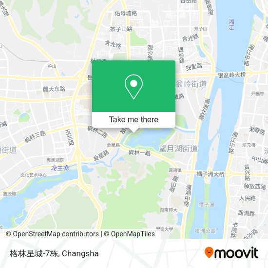 格林星城-7栋 map