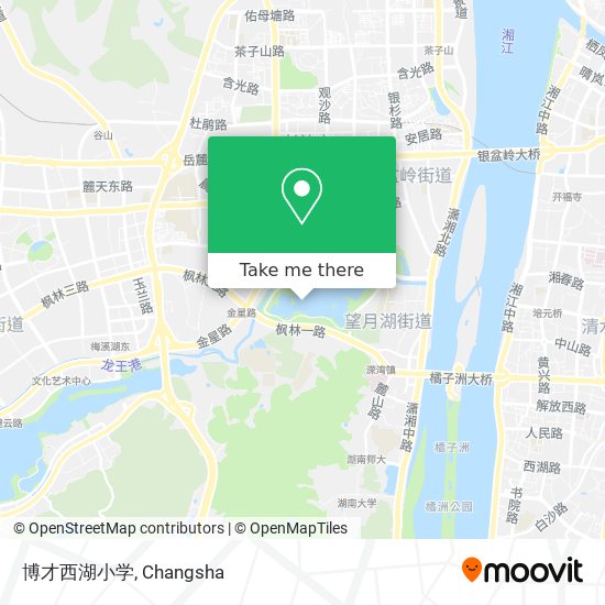 博才西湖小学 map