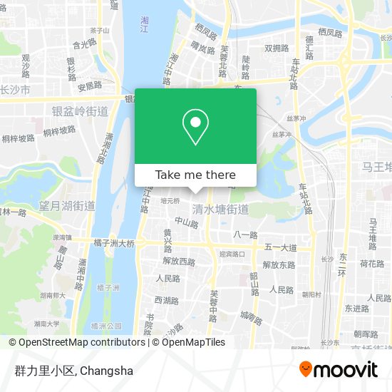 群力里小区 map
