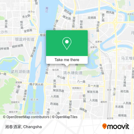 湘春酒家 map