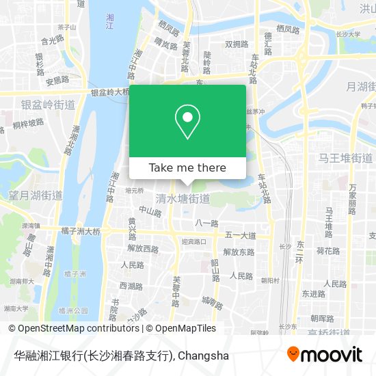 华融湘江银行(长沙湘春路支行) map