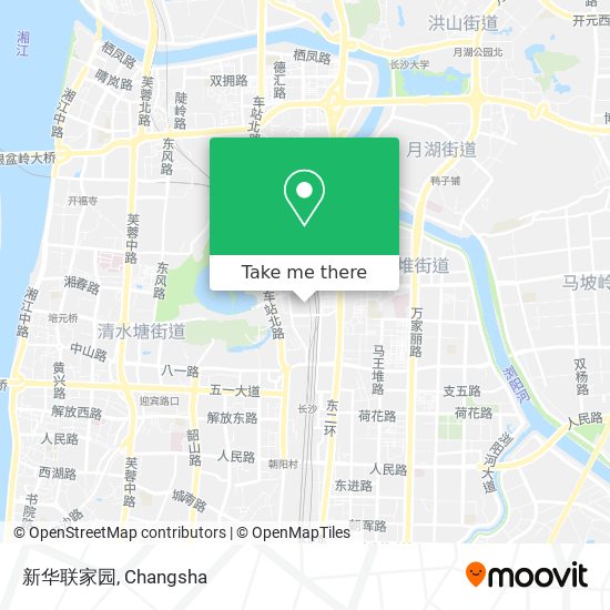 新华联家园 map