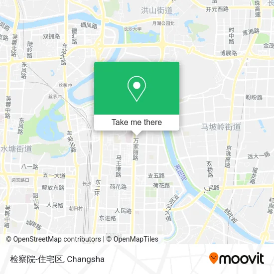 检察院-住宅区 map