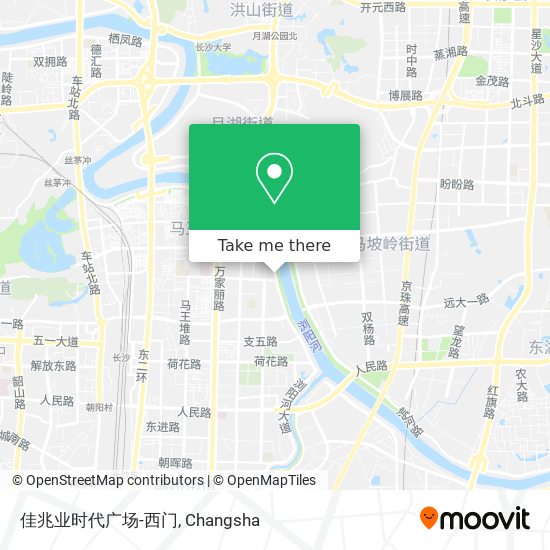 佳兆业时代广场-西门 map