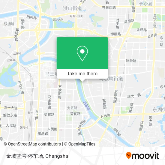 金域蓝湾-停车场 map