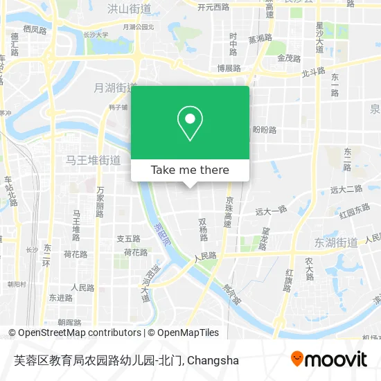 芙蓉区教育局农园路幼儿园-北门 map