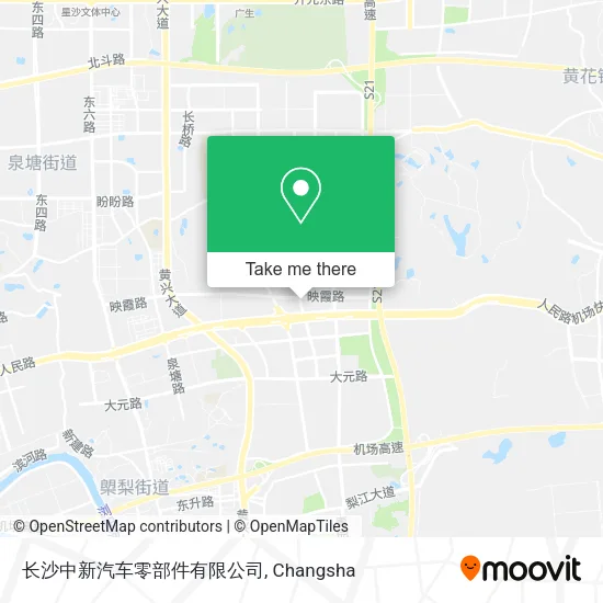 长沙中新汽车零部件有限公司 map