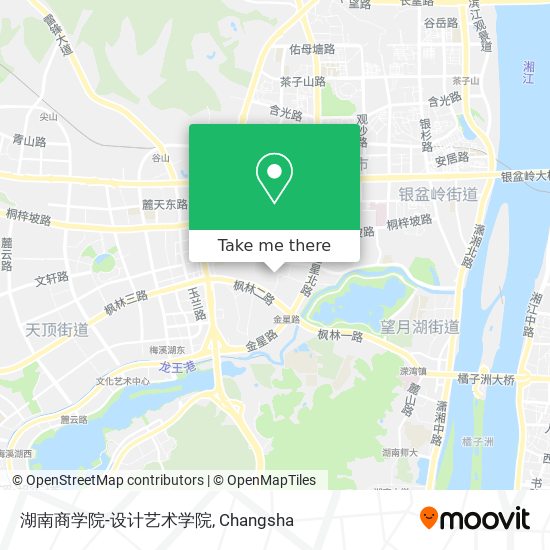 湖南商学院-设计艺术学院 map