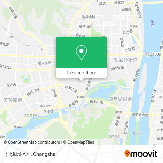 润泽园-A区 map