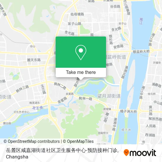 岳麓区咸嘉湖街道社区卫生服务中心-预防接种门诊 map