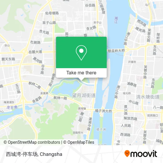 西城湾-停车场 map