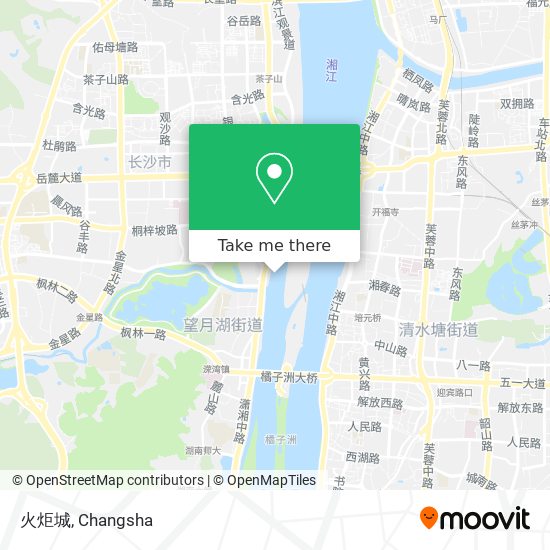 火炬城 map