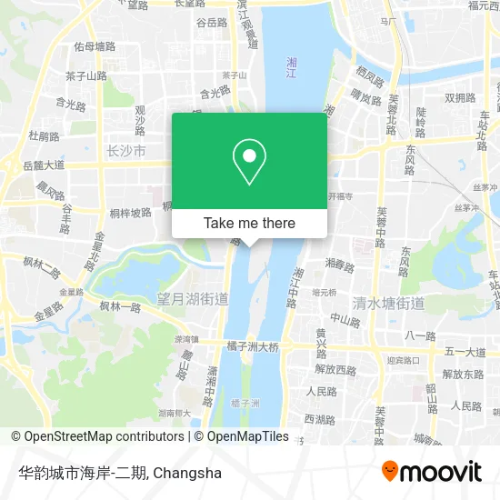 华韵城市海岸-二期 map