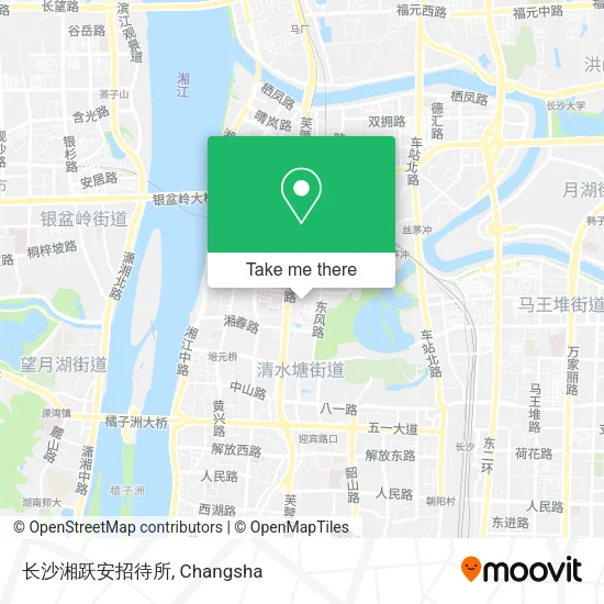 长沙湘跃安招待所 map