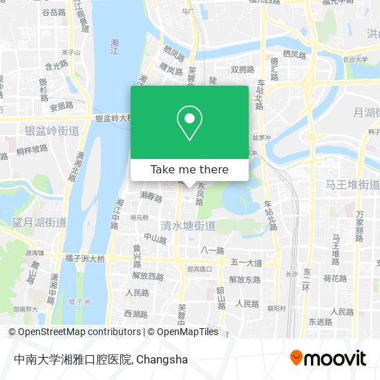 中南大学湘雅口腔医院 map
