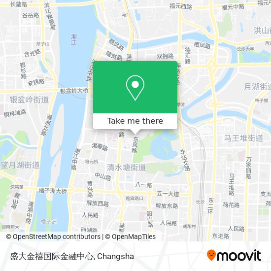盛大金禧国际金融中心 map