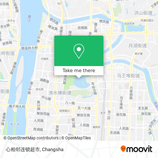 心相邻连锁超市 map