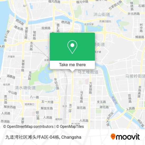 九道湾社区滩头坪A区-04栋 map