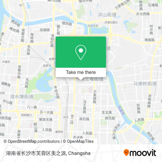 湖南省长沙市芙蓉区美之源 map