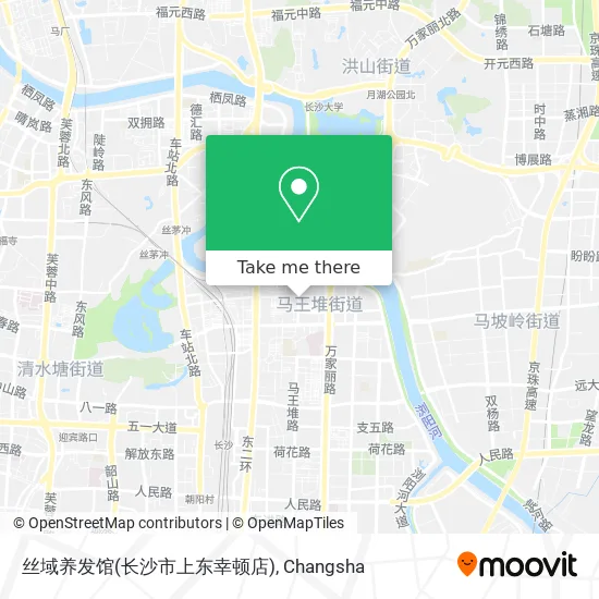 丝域养发馆(长沙市上东幸顿店) map